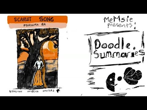 Scarlet Song Summary | Mariama Ba | African Literature | African Writers | Senegalese Literature