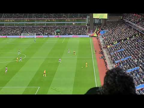 Coutinho chant during the game against Wolves