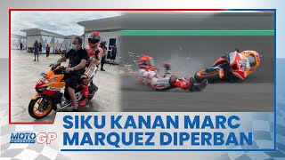Siku Kanan Marc Marquez Diperban, Kini Sudah Kembali ke Sirkuit Mandalika