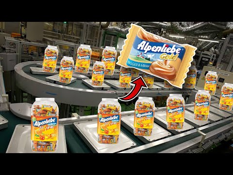 How Alpenlibe Toffee Are Made in Factory | Alpenlibe Toffee Manufacturing Process In India Factory