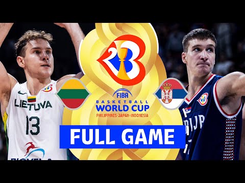 QUARTER-FINALS: Lithuania v Serbia | Full Basketball Game | FIBA Basketball World Cup 2023