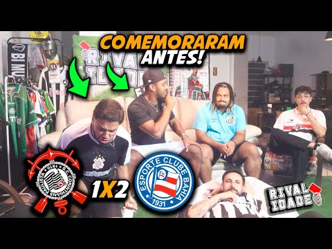React to Corinthians 1-2 Bahia | Highlights | Goals | Brazilian Championship