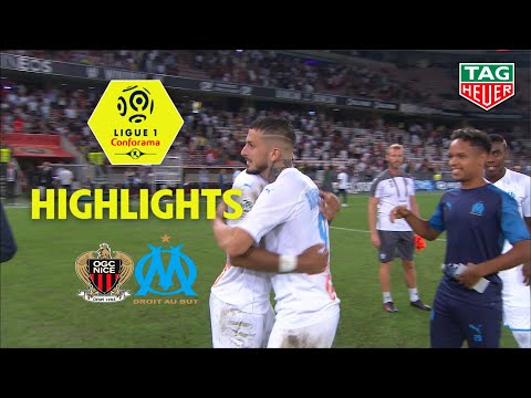 OGC Nice - Olympique de Marseille ( 1-2 ) - Highlights - (OGCN - OM) / 2019-20