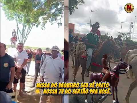 TRADICIONAL MISSA DO VAQUEIRO SEU ZÉ PRETO ☀️ CEDRO PE 2026.