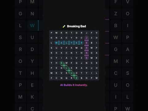 WordSearch AI: Infinite Puzzle
