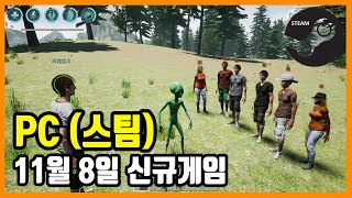 PC 스팀 신규게임 발매 (2020년 11월 8일)