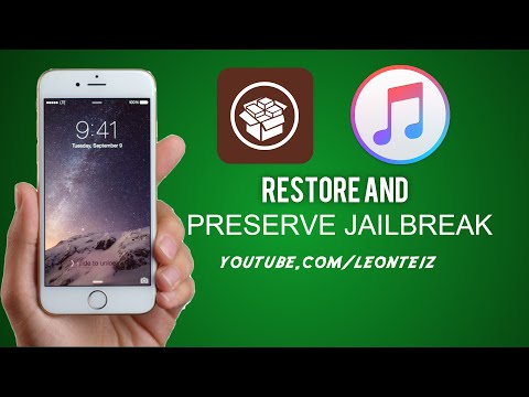 How to Restore iPhone without losing Jailbreak - SemiRestore 9 [iOS 5 - 9.1]