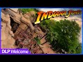 4K Indiana Jones Coaster On Ride Front Row Disneyland Paris