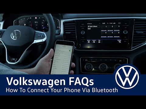 Leavens VW FAQ - How To Pair Your Phone Via Bluetooth.