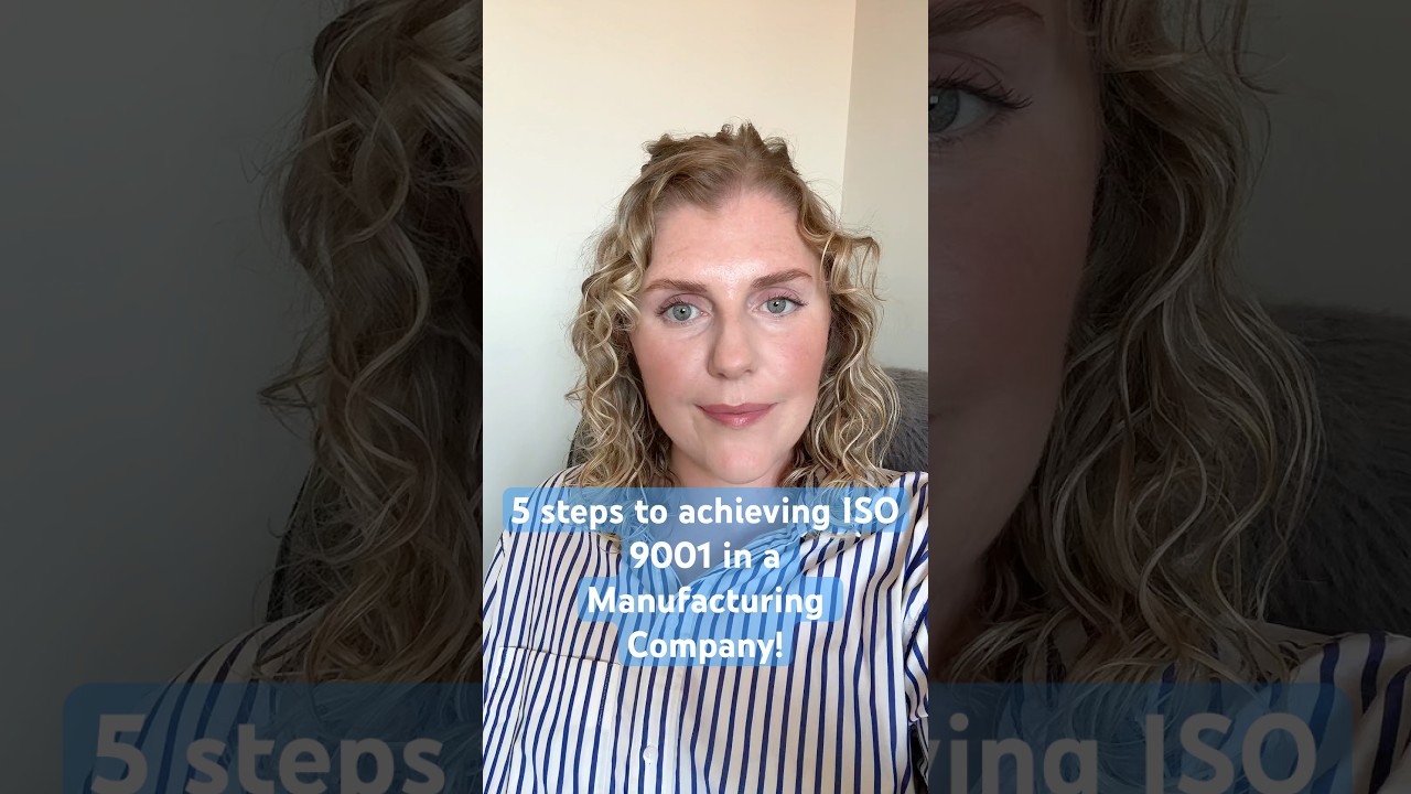 ISO 9001 for Manufacturers: Do THIS to get certified! Visit www.theisoconsultant.co.uk.