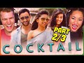 COCKTAIL Movie Reaction Part (2/3)! | Saif Ali Khan | Deepika Padukone | Diana Penty