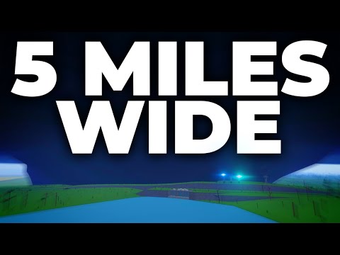 5 MILES WIDE! | Twisted | Roblox