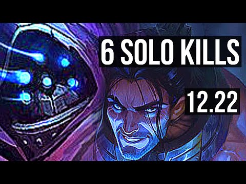 JAX vs SYLAS (TOP) | 13/1/2, 6 solo kills, 1.6M mastery, 600+ games, Legendary | EUW Diamond | 12.22
