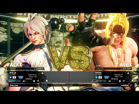 Street Fighter 5 - Jivan_jp (Falke) vs Seveku (Alex)