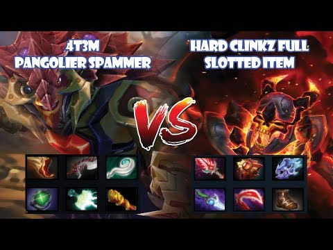 4T3M Pangolier Spammer Vs Hard Clinkz Full Slotted Item | 4T3M Dota 2 Patch 7.21