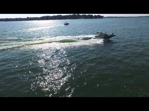 Mastercraft x46 filmed with DJI Inspire 1 drone in 4k