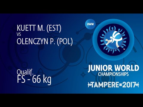 Qual. FS - 66 kg: P. OLENCZYN (POL) df. M. KUETT (EST) by VSU1, 12-1