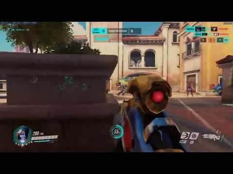 BOOSTIO INSANE WIDOW! 36 ELIMS! [ OVERWATCH SEASON 20 TOP 500 ]