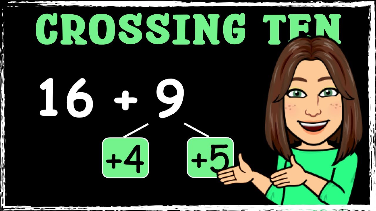 Crossing 10 | Addition | Maths with Mrs B.