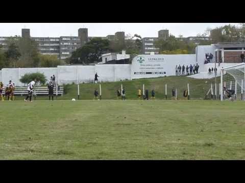 Gol de penal de Mathias Conde