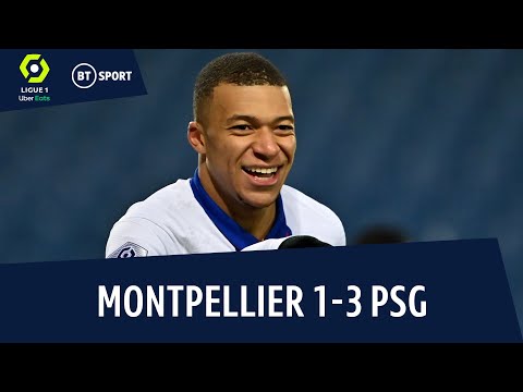 Montpellier vs PSG (1-3) | Ligue 1 Highlights