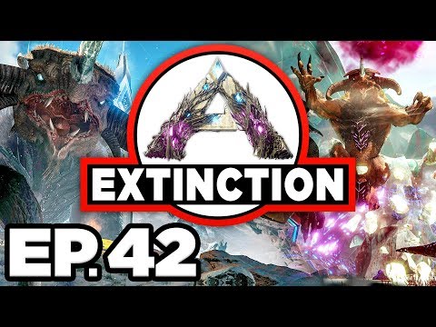ARK: Extinction Ep.42 - FOREST TITAN BOSS BATTLE & TAME ATTEMPT!!! (Modded Dinosaurs Gameplay)