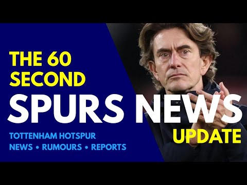 THE 60 SECOND SPURS NEWS UPDATE: Frank on Board Support "No Doubt About That!" Danso "Gutted!" 