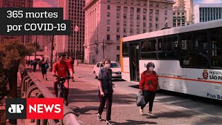 SP tem recorde de mortes por Covid-19 num único dia; comerciantes pressionam por fim de restrição