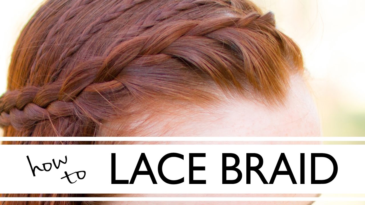 How to Lace Braid - Beginner Braid Tutorial
