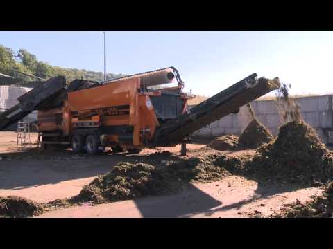 Doppstadt Screen SM 620 Hopper Starscreen Green Waste