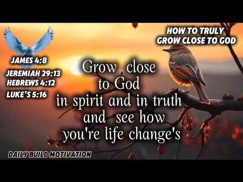 lv 0 How To Truly Grow Close To God (Most Christians Ignore This)