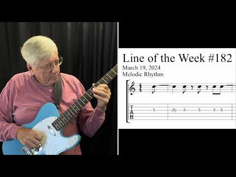 Line of the Week #182 - Motif Development Using Melodic Rhythms