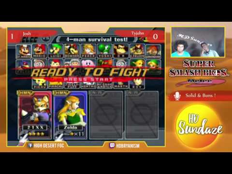 Josh vs Tyjohn - HD Sundaze Melee