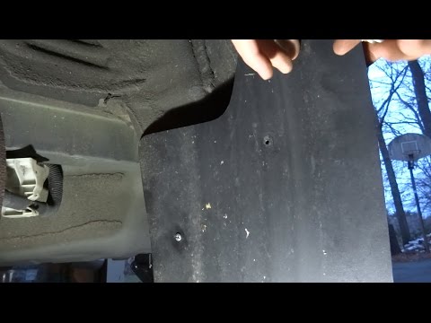 How To Install Rally Armor Mudflaps On a Car (Universal Mudflaps)