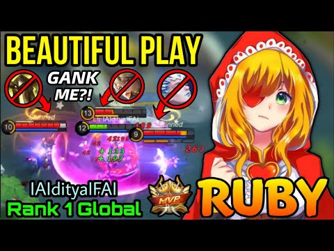 Offlaner Ruby Beautiful Plays - Top 1 Global Ruby by IAIdityaIFAI - MLBB