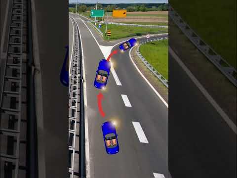 How to properly and safely exit the highway #shorts #cars #cartips #driving #driving101 #drivingtips