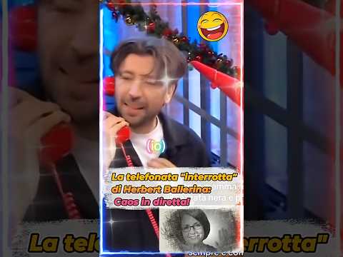 Herbert Ballerina al telefono ad Affari Tuoi è la cosa più divertente che vedrai oggi!