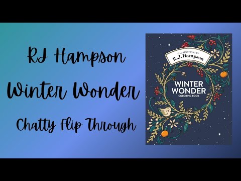 RJ Hampson Winter Wonder First Impressions Flip Through