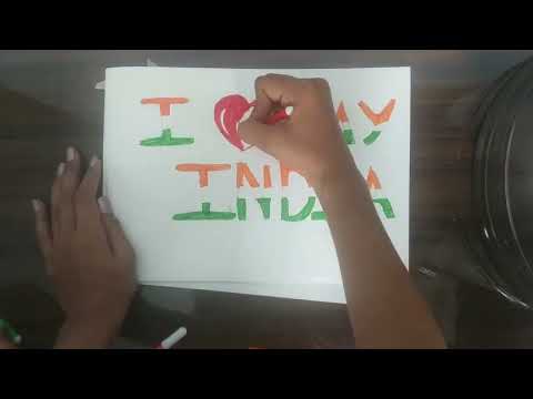 Independence day drawing made by hetvi pithadiya like subscribe😊