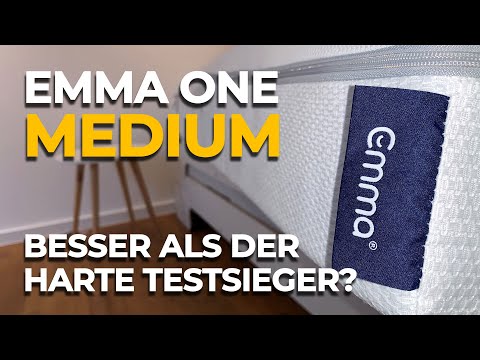 Emma One MEDIUM Matratze - Objektiver Test (TEIL 1)