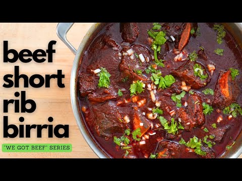 Beef Short Rib Birria: Tacos Optional
