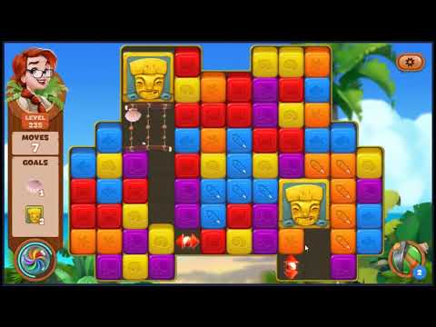 Lost Island Blast Adventure Level 235 - NO BOOSTERS 🏝️ | SKILLGAMING ✔️