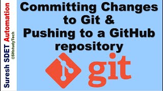 How to push changes to Git Repository | Committing changes in git | SDET | Devops #git #gitbash