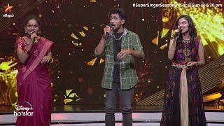 Ponni Nadhi Pakanume Song by #Aruna #Sashank #Pooja | Super Singer Season 9