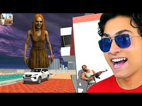 I Finally Defeated the GIANT WITCH in INDIAN BIKE DRIVING 3D😱