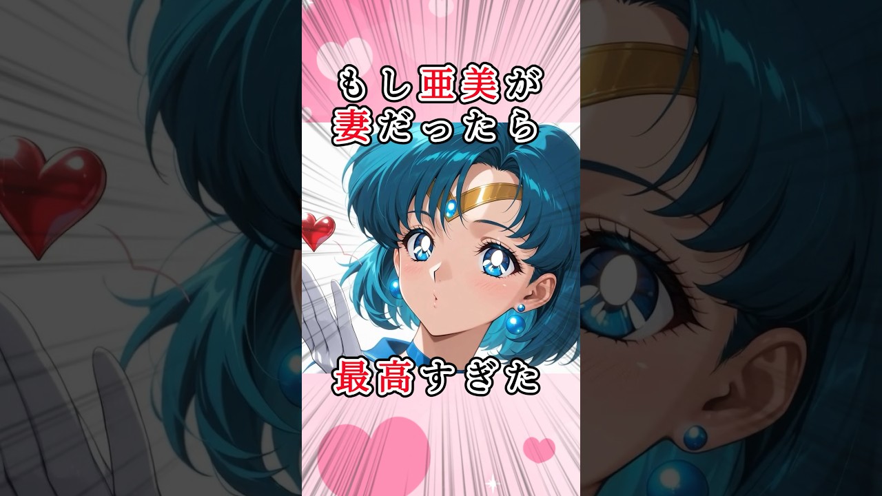 【セーラームーン】水野亜美が妻になったら的確な言葉で励ましてくれそう #アニメ