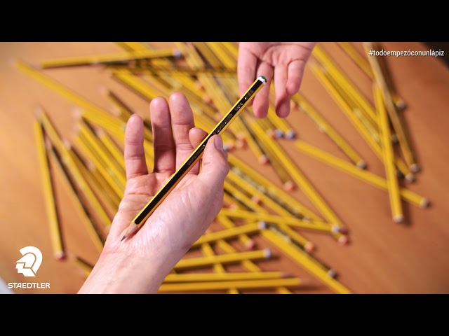 Vídeo relacionado con STAEDTLER 119 KP48 DA. Lápices Noris Club jumbo. Caja con 48 unidades de lápices HB.