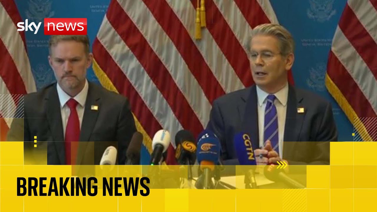 US and China agree to slash tariffs on each other | Full news conference