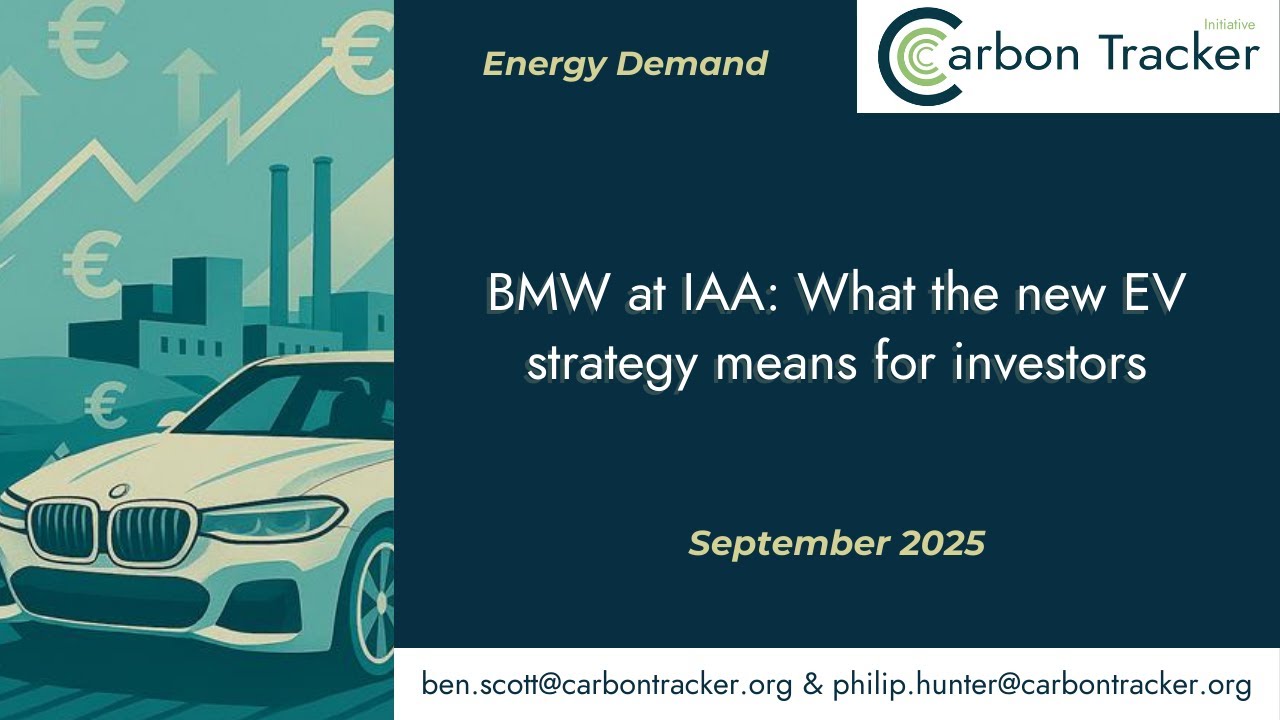 BMW at IAA: What the new EV strategy means for investors