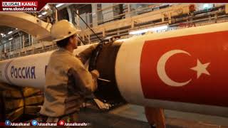 TürkAkım doğalgaz boru hattı Türk kıyılarına ulaştı